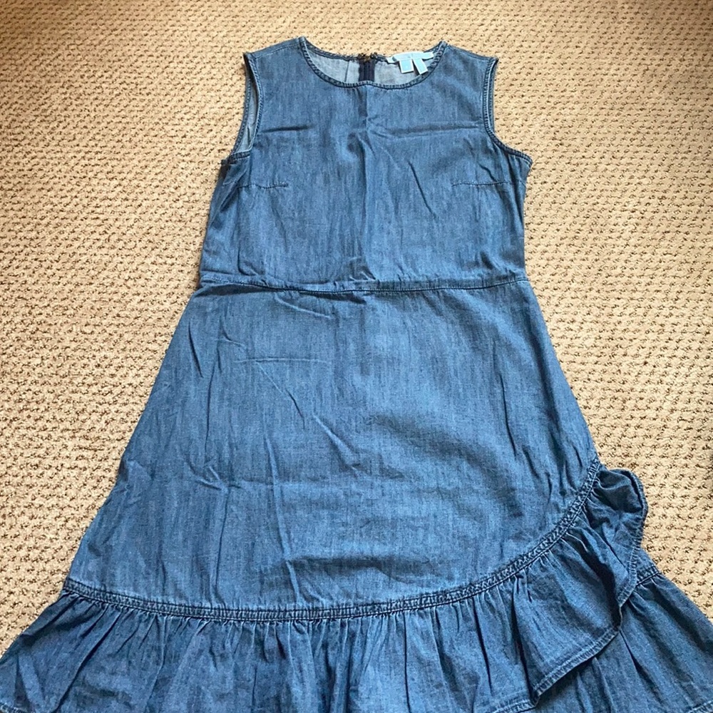 Draper James ruffle dress